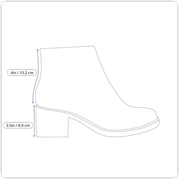 Fergalicious Women’s Taupe Zip Closure Heeled Weever Ankle Booties Size 7.5M - Picture 10 of 10